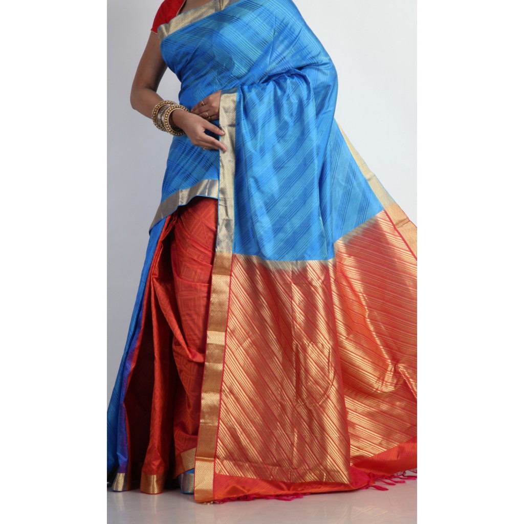 Emboss Kanjivaram Sarees