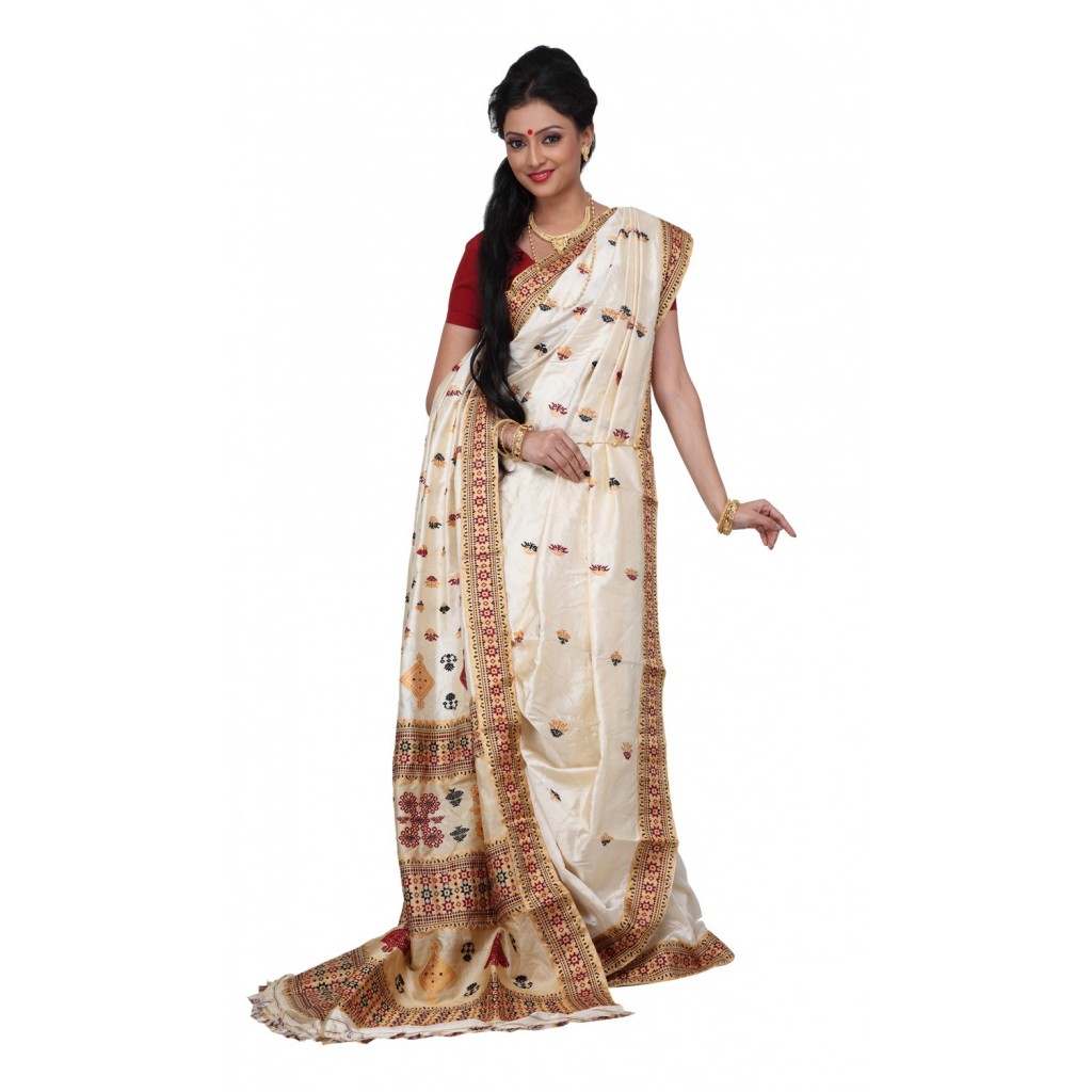 Assam silk saree