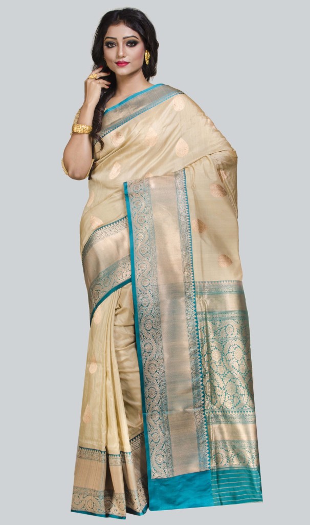 Tussar silk saree