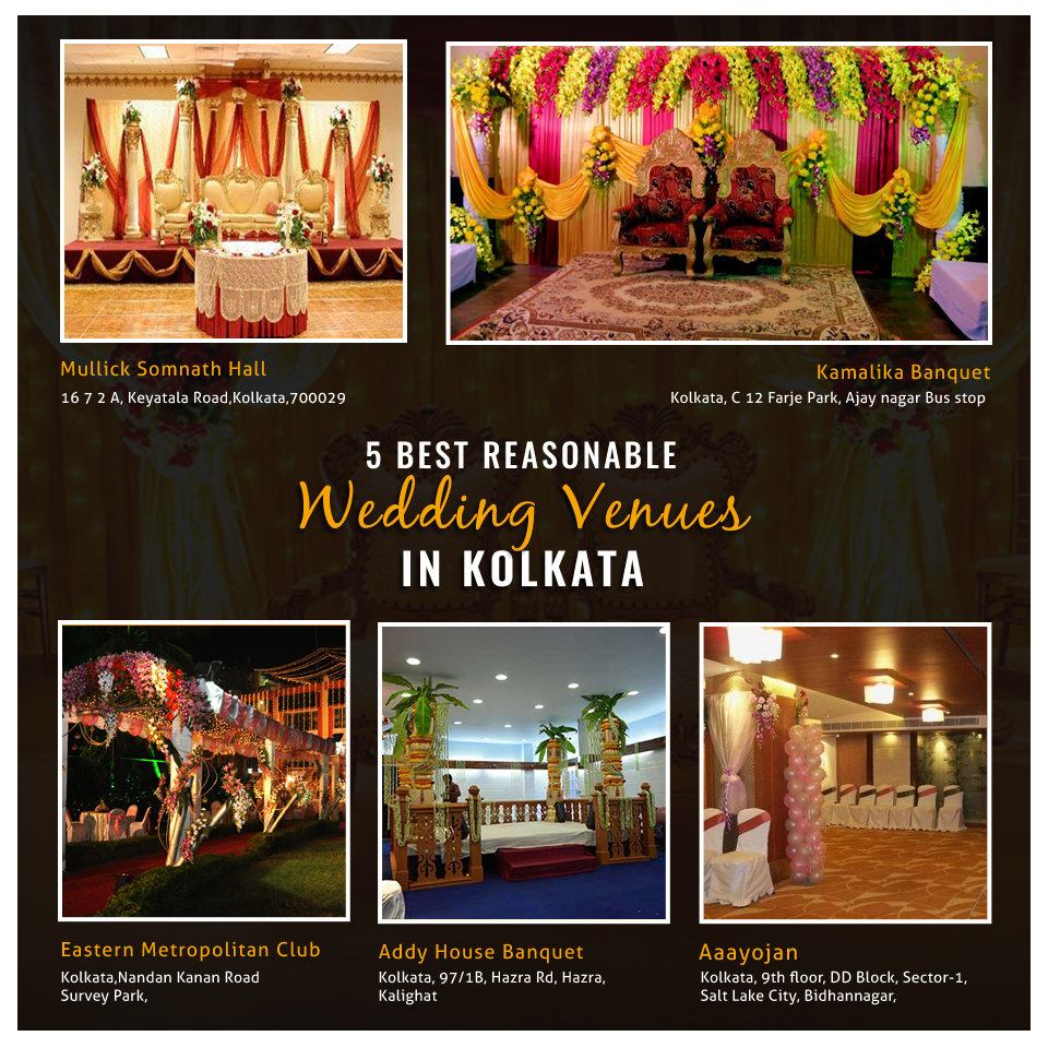 5 Budget Friendly Wedding Venues In Kolkata Indian Silk House Blog