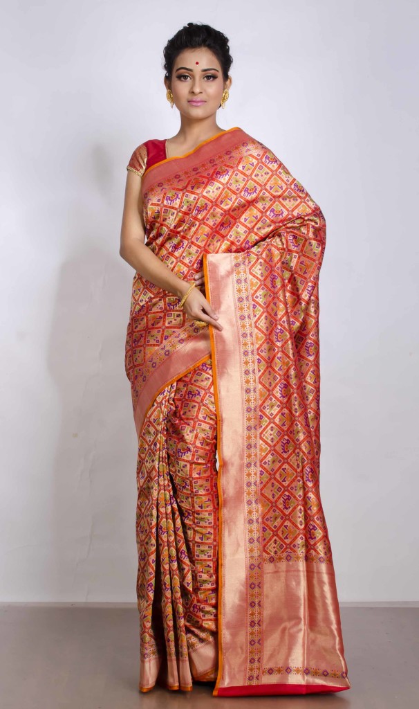 Patola Design Saree