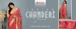 Indian Chanderi sarees 