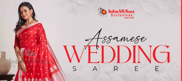Assamese Wedding Saree