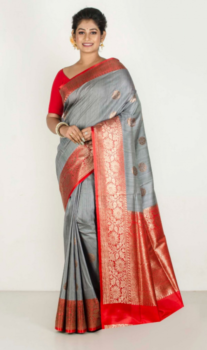 DUPION SILK SAREE