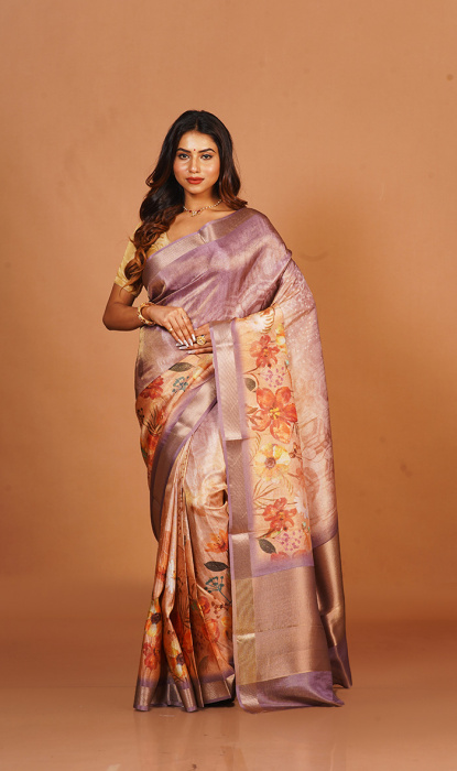 FANCY TISSUE SAREE