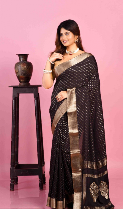 CREPE SAREE