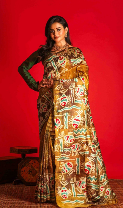 BATIK PRINTED SAREE