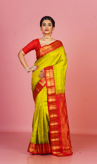 GADHWAL SILK SAREE