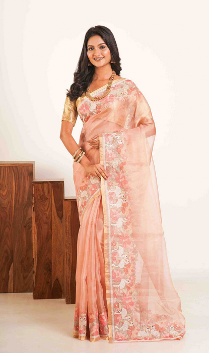 DESIGNER TISSUE SAREE