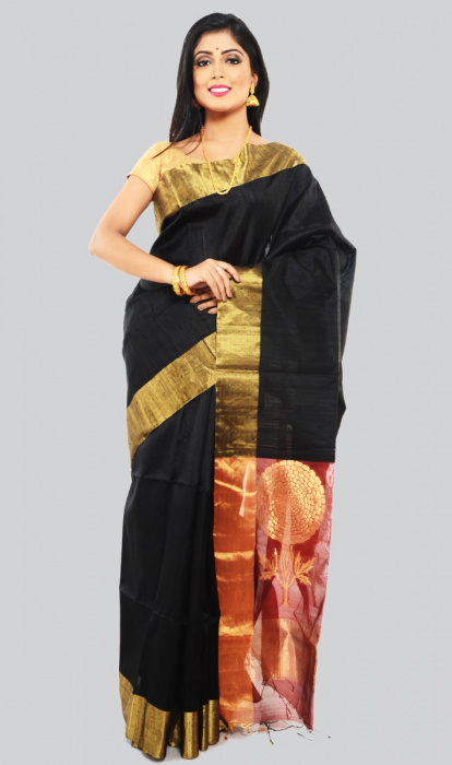 DUPION SILK SAREE