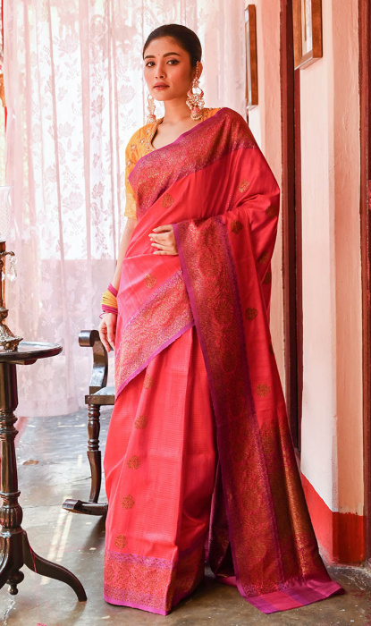 DUPION SILK SAREE