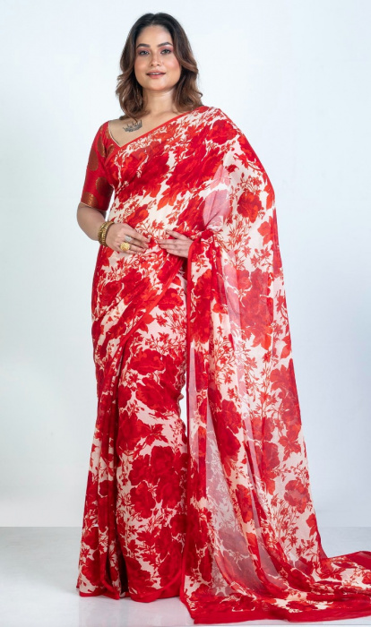 CHIFFON SAREE