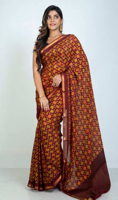 CREPE SAREE