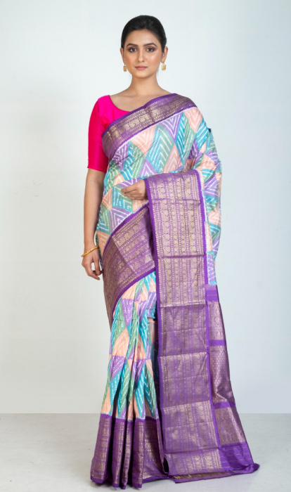 IKKAT SILK SAREE