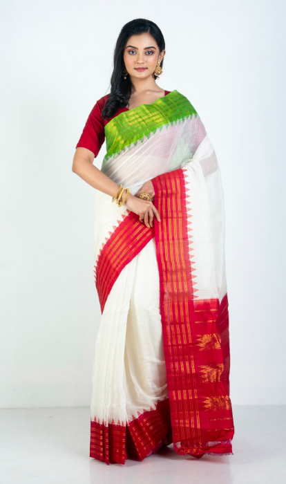 COTTON GADHWAL SAREE