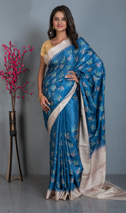 SEMI TUSSAR SAREE