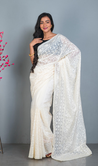 DESIGNER ORGANZA SAREE