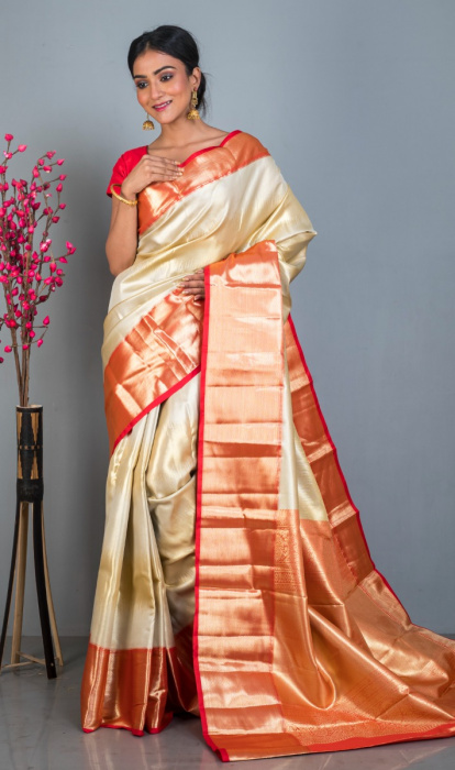 TISSUE KANJIVARAM SAREE