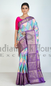 IKKAT SILK SAREE