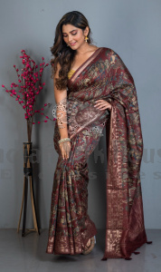 MUGA TUSSAR SAREE